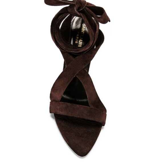 NWT - Saint Laurent Deva 105mm Sandal, Size 38 (US 8) - Picture 5 of 10